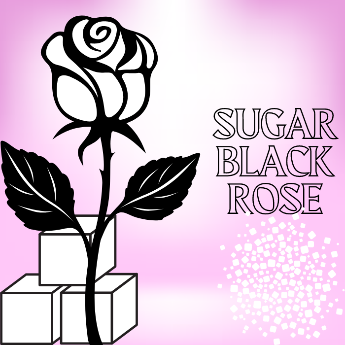 Sugar Black Rose logo